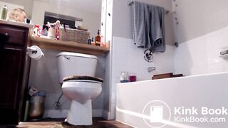 gorgeous blonde with diarrhea