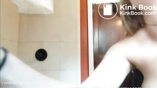 Sexy teen toilet pooping and farting - video 10