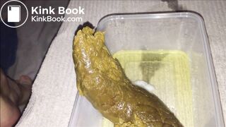 Huge turd dropped in lunch box