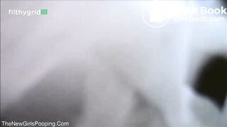 Lady pooping - video 3