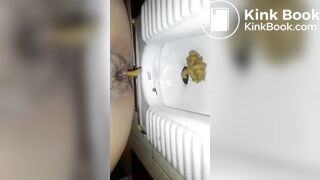 Shitting in the toioet