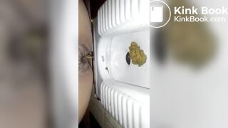 Shitting in the toioet