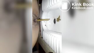 Shitting in the toioet