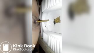 Shitting in the toioet