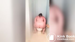 SSBBW Scat pig smearing