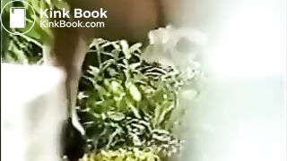 Girl pooping outdoor - video 5