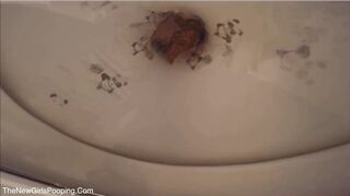 pretty young girl pooping compilation