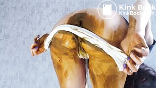 sexy Russian pooped and peed