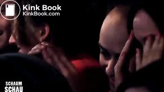 Performance art: Shitting on stage