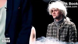 Performance art: Shitting on stage