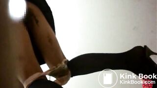 high heels diarrhea mess