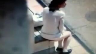 Lazy Shit at the Bus Stop