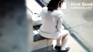 Lazy Shit at the Bus Stop