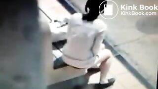 Lazy Shit at the Bus Stop