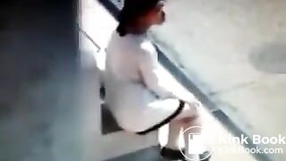 Lazy Shit at the Bus Stop