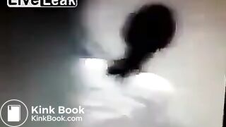 Dirty Girl Lifts Skirt and Shits at Bus Stop