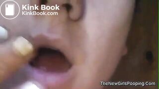 Smocking Pot With a Shit Finger