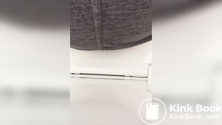 Diarrhea on public toilet