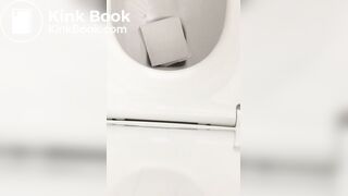 Diarrhea on public toilet