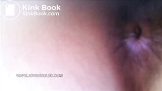 girl shitting in toilet close up