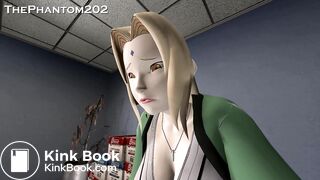 Lady Tsunade too much pizza