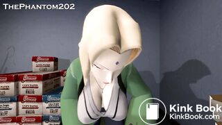 Lady Tsunade too much pizza