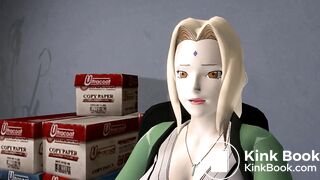 Lady Tsunade too much pizza