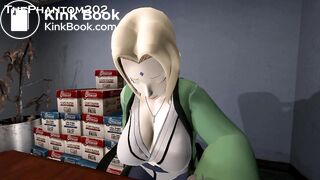 Lady Tsunade too much pizza