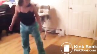 Girl fart accident shat