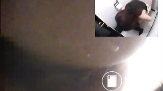 Constipated college girl