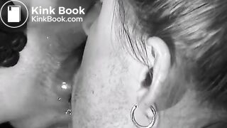 licking mistress's ass while she shits