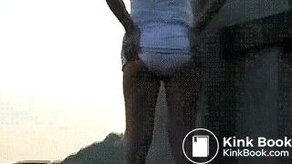 Poop panty in public