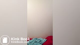 Cute Petite Girl Can't Hold It