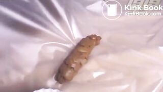 Big turd from sexy asian