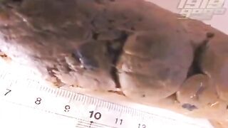 Big turd from sexy asian