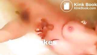 Unknown Amateur Chick Tastes Her Shit 2