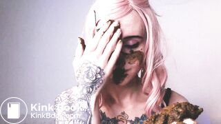 pretty scat-girl and husband, full HD