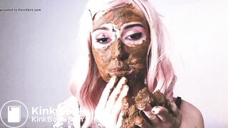 pretty scat-girl and husband, full HD