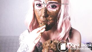 pretty scat-girl and husband, full HD