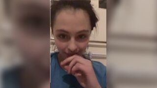 More custom shitting girl (more rare, face)