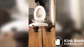 Ebony Voyeur Poop - video 2