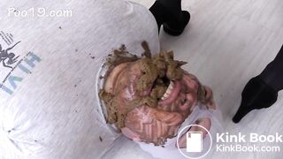 Slave swallows diarrhea