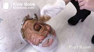 Slave swallows diarrhea