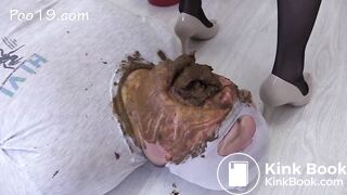 Slave swallows diarrhea