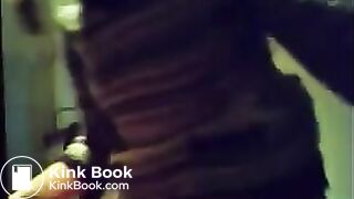 pooping on the toilet - porn under the sink