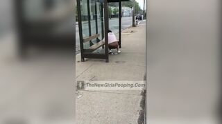Bus stop drop