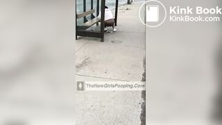 Bus stop drop