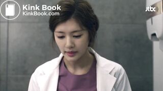 Korean girl in the man's toilet 2