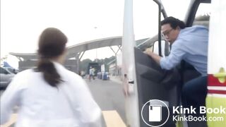 Korean girl in the man's toilet 2