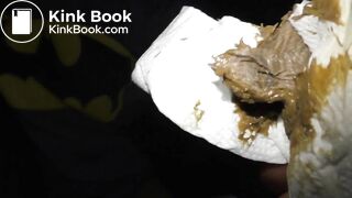 sexy Italian girl poops and farts